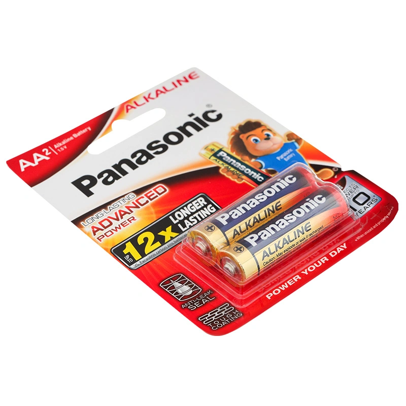 Pin Panasonic Alkaline AA LR6T/2B-V vỉ 2 viên - 2